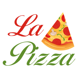 La Pizza logo.